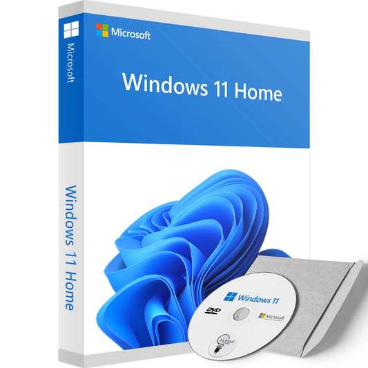 Microsoft Windows 11 Home - DVD + License Key