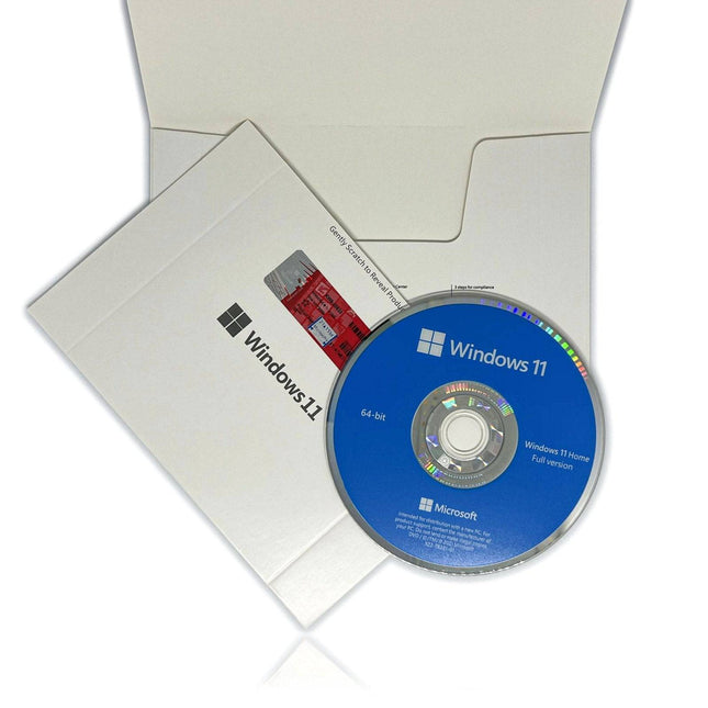 Microsoft Windows 11 Home - DVD + License Key